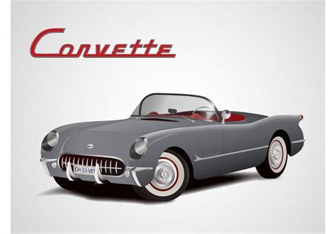 Chevrolet Corvette Vector 74646 Vector Art at Vecteezy