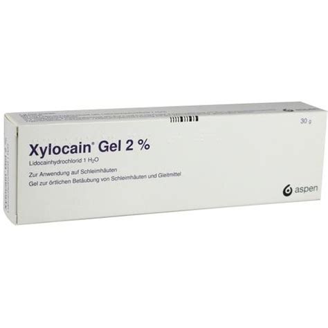 XYLOCAIN GEL 2% 30 g - Skin & mucous membrane - All Medicine - arzneiprivat