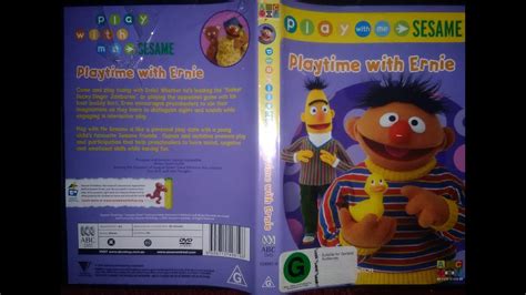 Play With Me Sesame Playtime With Ernie Australian DVD - YouTube