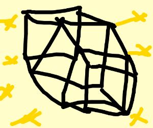 5-dimensional cube - Drawception