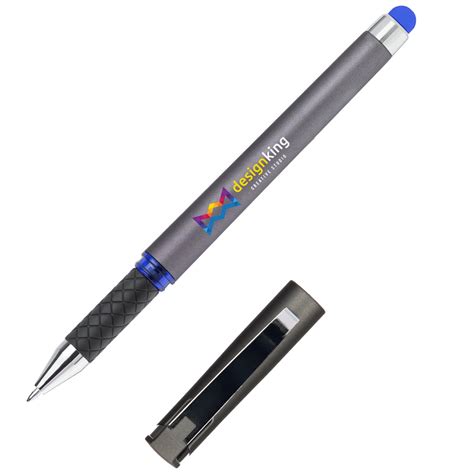 Promotional Soft Touch Accent Gel Pen with Colored Stylus | National Pen