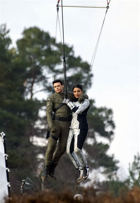 Priyanka Chopra – 'Citadel' set filming in London | GotCeleb