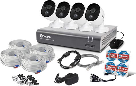 Swann DVR Security System – (4 Camera, 8 Channel, 1080P, Full HD) – Sams Home Security System