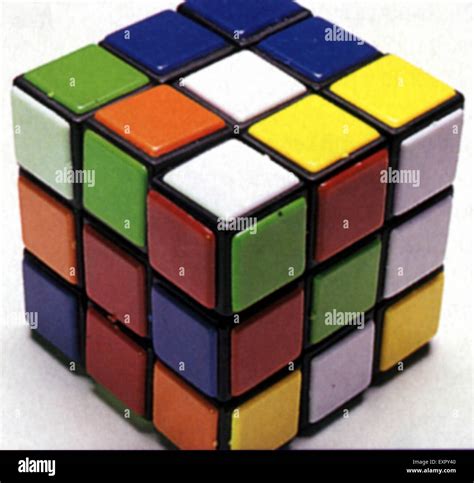 1980s UK Rubik's Cube Promotional Stock Photo - Alamy