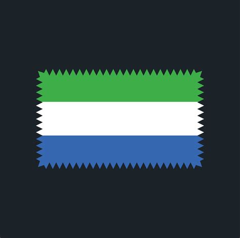 Sierra Leone Flag Vector Design. National Flag 6997032 Vector Art at Vecteezy