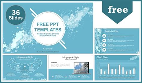 Powerpoint Free Templates Design - Many Template