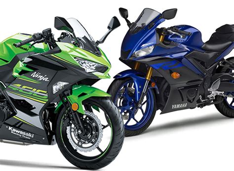 2019 Yamaha YZF-R3 Vs Kawasaki Ninja 400, Comparison, shootout, Spec ...