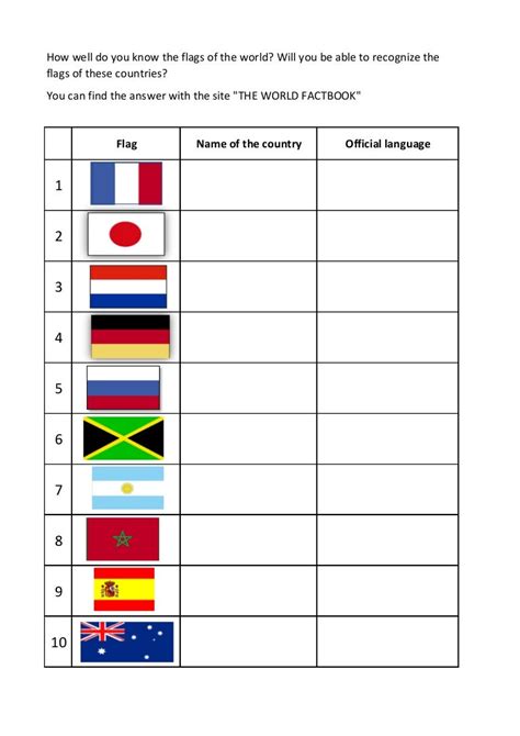 Flag quiz