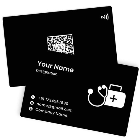 NFC Tag Business Cards | QR Code Business Card for Influencers