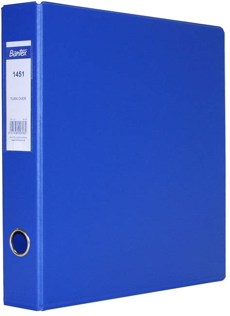 Bantex PVC Lever Arch File A4 40mm - Blue | Shop Today. Get it Tomorrow! | takealot.com