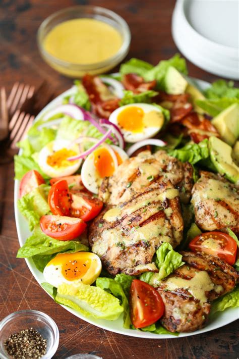 Grilled Chicken Cobb Salad - Damn Delicious