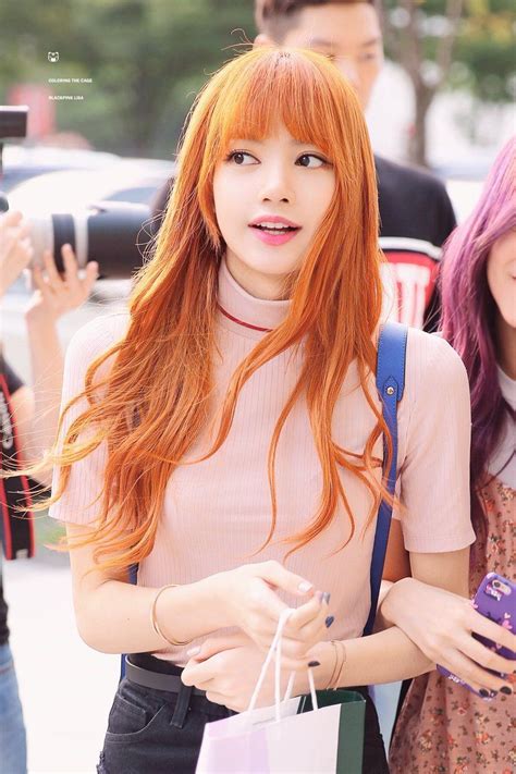 (39) Twitter | Kpop girls, Orange hair, Girl