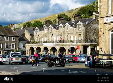 The marketplace, Settle, North Yorkshire, England UK Stock Photo: 72793978 - Alamy