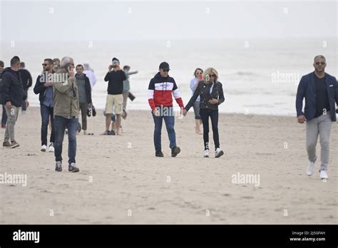 French President Emmanuel Macron and wife Brigitte Macron walking on ...