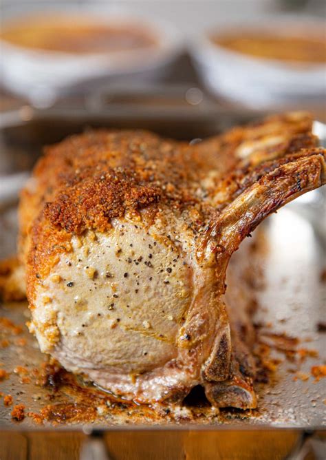 Herb Crusted Pork Rib Roast Recipe - Dinner, then Dessert