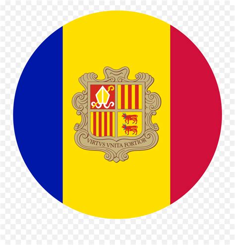 Flag Of Andorra Flag Download - Andorra Coat Of Arms Emoji,Ecuadorian Flag Emoji - free ...