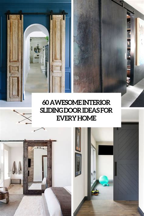 33 Awesome Interior Sliding Doors Ideas For Every Home - DigsDigs