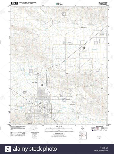 Taft California Map | Printable Maps