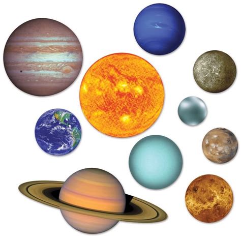 SOLAR SYSTEM CUTOUTS - 034689072782