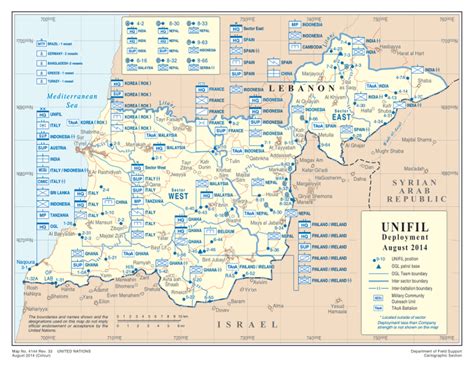 Unifil Map