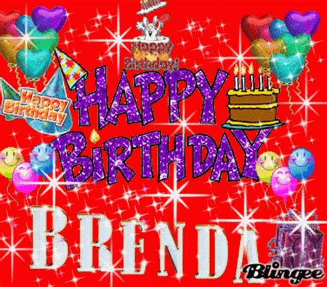 Happy Birthday Brenda GIF - HappyBirthday Brenda - Discover & Share GIFs