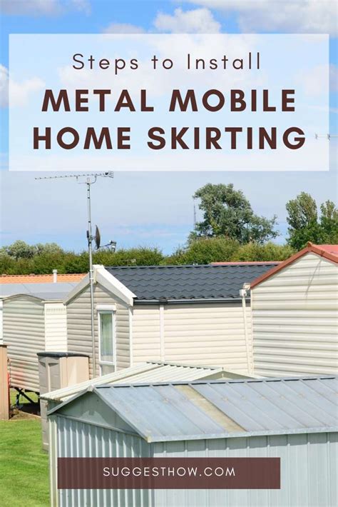 How to Install Metal Mobile Home Skirting