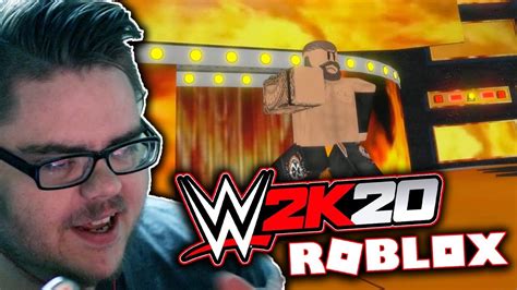 WWE 2K20 Arena in WWE Roblox Gameplay! - YouTube