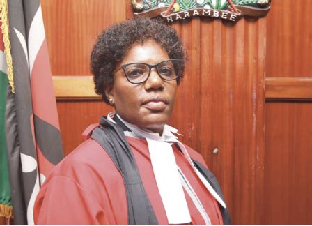 Hon. Lady Justice Tabitha Ouya Wanyama – The Judiciary