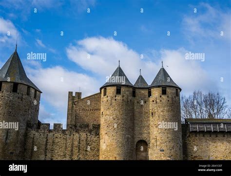 Cathars inquisition tower hi-res stock photography and images - Alamy