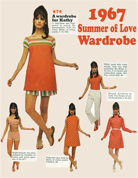 1967 Summer of Love Wardrobe Inspiration. - Glamour Daze