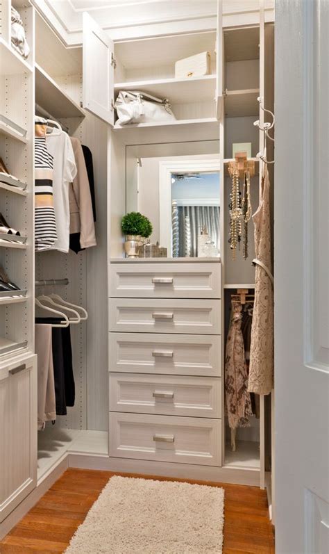 4 Small Walk-In Closet Organization Tips And 28 Ideas - DigsDigs