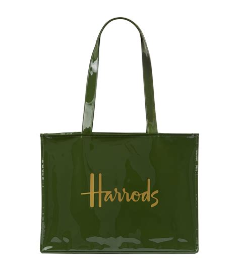 Harrods Logo Tote Bag in Green - Lyst