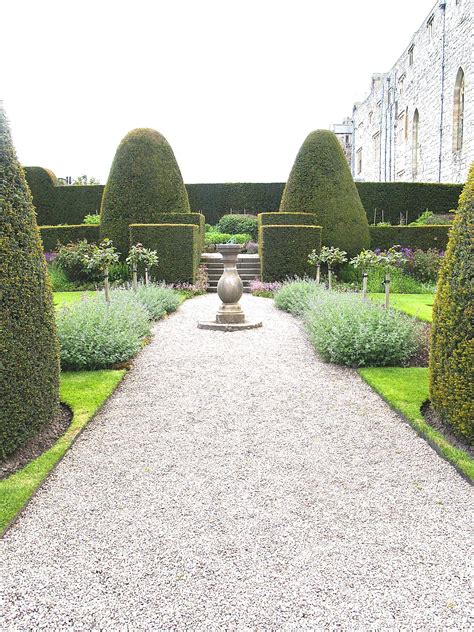 The Rose Garden in Chirk Castle's award winning formal gardens. | Rose garden design, Formal ...