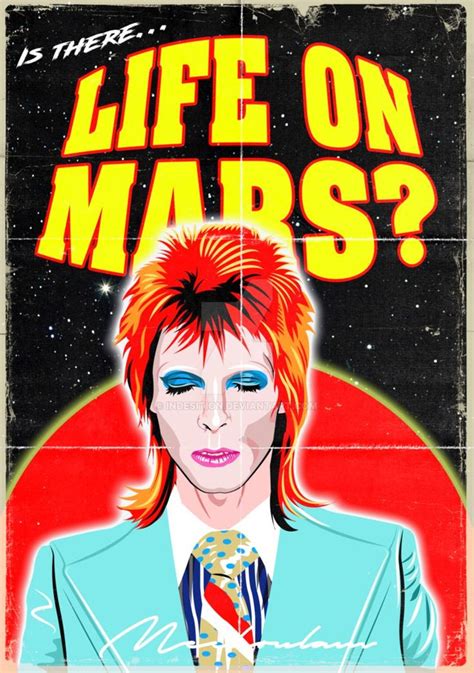 Life On Mars? by indesition | Bowie art, Vintage music posters, David ...