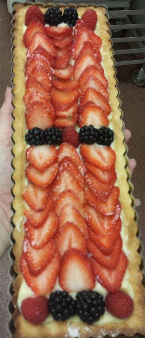 Pastry Tart-Pate Sucree, Vanilla Pastry Cream, Strawberries,Blackberries and Raspberries – Chef ...