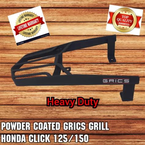 【honda click 150i v2 accessories】Honda Click Heavy Duty Grics Bracket / Honda Click 125i / Honda ...