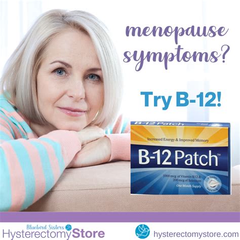 B-12 for Menopause Symptoms - Hysterectomy Store Blog