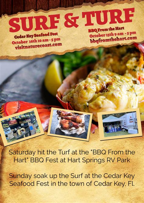 Surf & Turf// Cedar Key Seafood Festival - Visit Natural North Florida