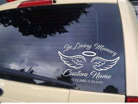 In Loving Memory Decal Multiple Colors and Sizes Available - Etsy