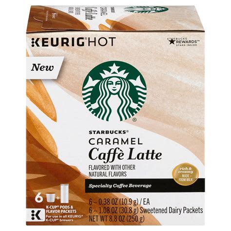 Starbucks Caramel Coffee K Cups Nutrition Facts | Besto Blog