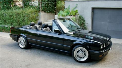 1991 BMW 318i / 325i Convertible Black Manual E30 - Classic BMW E30 ...