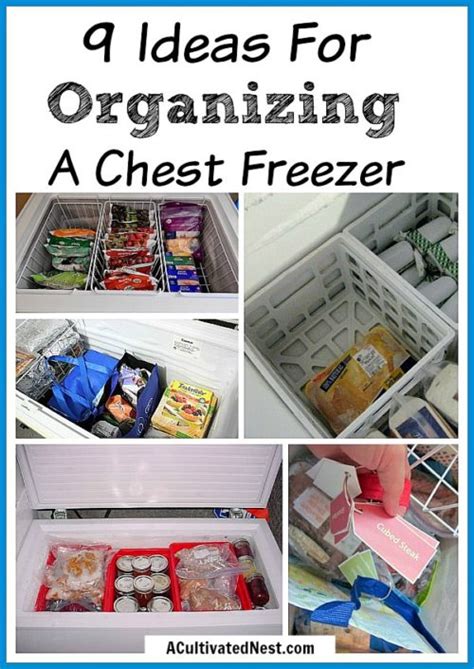 Ideas for Organizing a Chest Freezer- Kitchen Organization