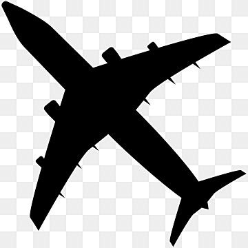 Airplane Silhouette PNG And Vector Images Free Download - Pngtree