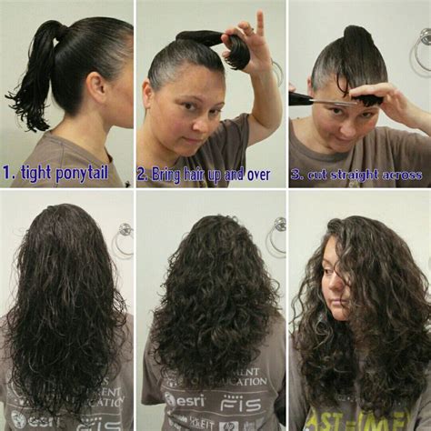 Cut Your Own Long Hair In Layers - Simple Haircut and Hairstyle