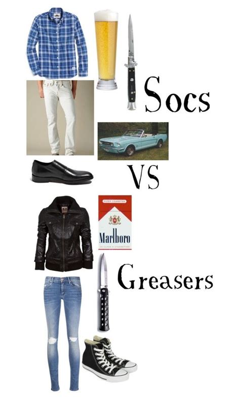 Socs vs Greasers | Outsiders outfits, Greaser outfit, Greaser girl