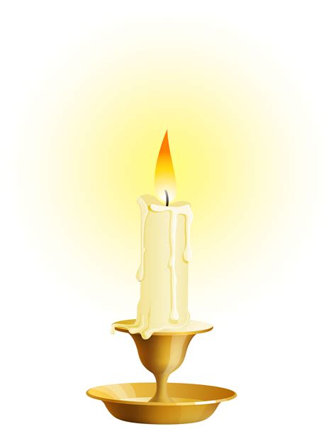 White Candle PNG Clip Art - Best WEB Clipart