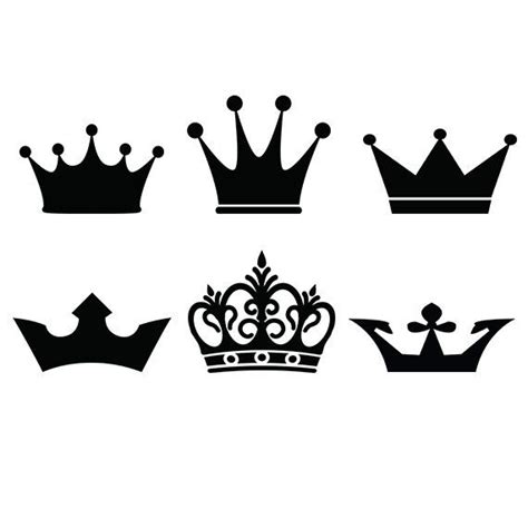 Crown Svg Crowns Clip Art Digital Download Vector Files Svg - Etsy | Crown clip art, Crown ...