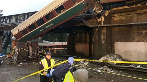 At least 3 dead after Amtrak train derails going 80 mph in 30-mph zone: NTSB - ABC News