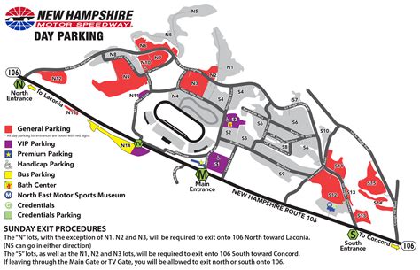 Texas Motor Speedway Parking Map - Printable Maps