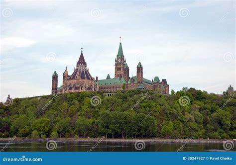 Parliament Buildings in Ottawa Stock Image - Image of minister ...